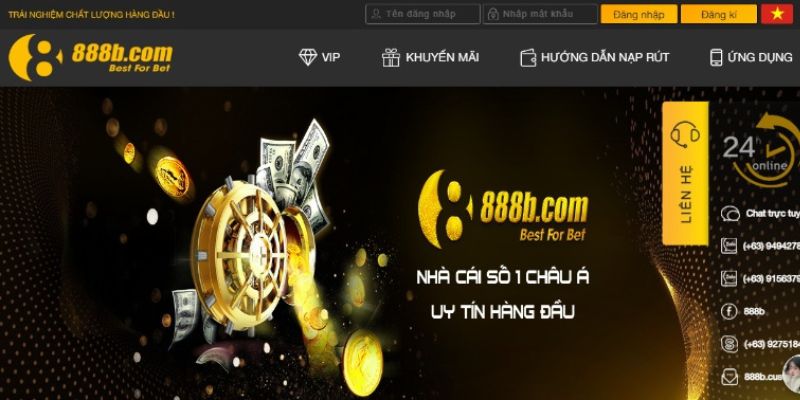 888B nhà cái số 1 Châu Á